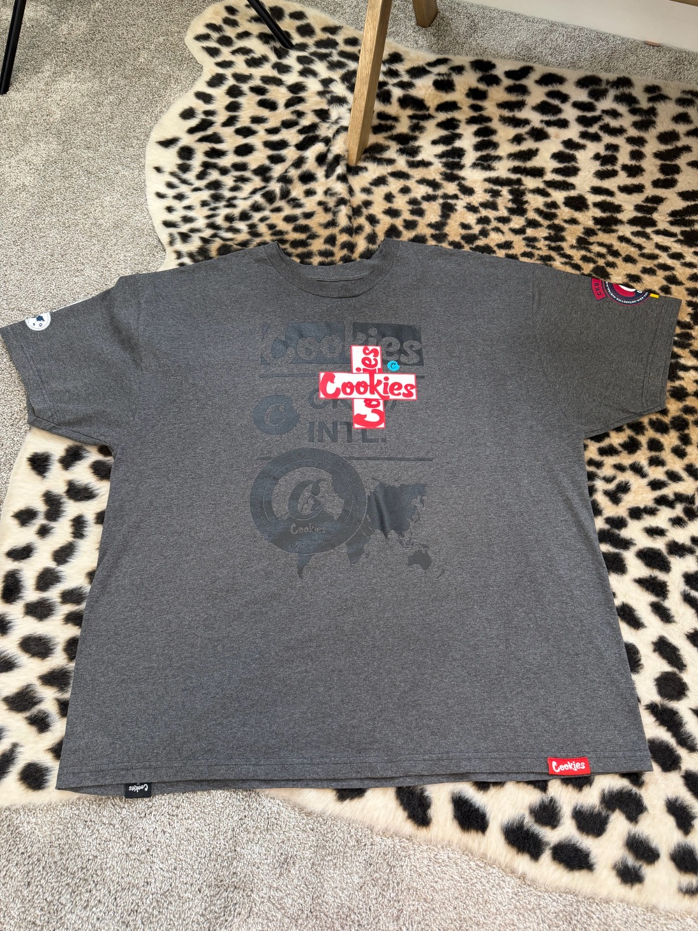 Cookies SF Grey T-Shirt Men’s Sz 3XL